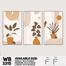 DDecorator Modern Leaf ArtWork Wall Decor image