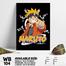 DDecorator Naruto Uzumak Manga Naruto Anime Wall Board and Wall Canvas image