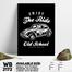 DDecorator Old School Enjoy The Ride - Motivational Wall Board and Wall Canvas image