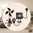 DDecorator Pinwheel Wind Energy Switch Socket Wall Sticker image
