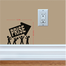 DDecorator Prise Stick Figure Switch Socket Wall Sticker image