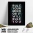 DDecorator Wall Canvas Motivational Board image