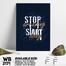 DDecorator Stop Dreaming Start Doing - Motivational Wall Board and Wall Canvas image