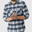 DEEN Arctic Blue Check Flannel Shirt image