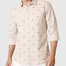 DEEN Light Grey Printed Full Sleeve Shirt image