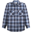 DEEN Ocean Blue Plaid Flannel Shirt image