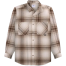DEEN Sand Beige Plaid Flannel Shirt image