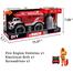 DIY Electric Fire Truck for kids with Flashing Lights and Siren Sounds and Electric Drill -226784765 image