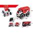 DIY Electric Fire Truck for kids with Flashing Lights and Siren Sounds and Electric Drill -226784765 image