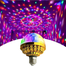 DJ LED Rotating Disco Light Bulb – Colorful Party Light for Home, Stage and Events image