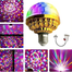 DJ LED Rotating Disco Light Bulb – Colorful Party Light for Home, Stage and Events image