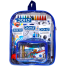 DOMS Pencil Smart Kit . Doms Smart Stationery and Art Kit with Transparent Zipper Bag . DOMS Smart Kit Full Bundle Value Pack With Transparent Zipper Bag image
