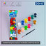 DOMS Tempera Colours 12 Shades with Free Brush image
