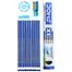 DOMS X1 Pencils With Eraser And Sharpener - Black (Pack Of 10) image