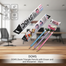 DOMS Zoom Triangle Pencils with Eraser and Sharpener - 10pcs (Pack of One) image