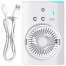 DP-7688 Rechargeable Fan and Humidifier - Stay Cool Anywhere! Portable, Powerful, Multi-functional image