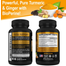 DR. BO Turmeric and Ginger With Bioperine 1950 mg-60 Capsules image