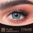 Dahab Lumiere Blue Color Contact Lens image