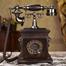 Daily necessities LTD Old Fashion Telephone for Landline,European Style Retro Telephone Fashion Creative Home Office Landline Fixed-Line Antique Wired Fixed-Line Telephone image