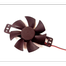 Dc 18 volt Plastic Brushless Cooling Fan With Jst Connector image