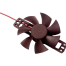 Dc 18 volt Plastic Brushless Cooling Fan With Jst Connector image