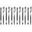Deli Gel Pen Black Ink 0.5mm 12.Pcs image