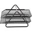 Deli 2 Tier Metal Mesh File Rack and Organizer image