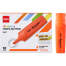 Deli Accent Highlighter Orange-10 Pcs image