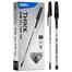 Deli Think 0.7mm Ball Point Pen Black Ink 12Pcs image