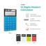 Deli Calculator Plastic-12 digits Any Color image