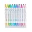 Deli Double Head Highlighter Set 12 Colors Highlighter Rainbow Pastel Assorted Colours image