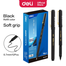 Deli BK Gel Pen Black Ink 1 Pcs image