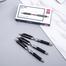Deli 0.5mm Gel Pen Spring Tip Black 12 Pcs image