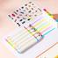 Deli Highlighter Pen 6 colour set image