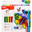Deli Plastic Crayon 12 Colors image