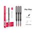 Deli Nichow Ball Pen Red Ink (0.5mm) - 12 pcs image