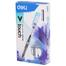 Deli Touch 0.7mm Roller Ball Pen Blue Ink 12Pcs image