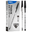 Deli Think 0.7mm Ball Point Pen Black Ink 12Pcs image