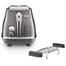 Delonghi CTOT2003GY Icona Metallics 2 Slice Toaster image