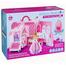 Deluxe Bedroom Girl's Play House Toys Pink Portable Carry Case With Doll House Furniture and Many more Interesting Toys for Girl image