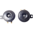 Denso 12v Compact Full Power Tone Horn For Bike And Car - 2 Piece Set, High-Quality Abs Plastic image