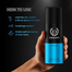 Denver Saxe Black Code Deodorant Body Spray For Men 150ml image