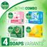Dettol Soap Bundle Pack 75gm x 4 (Original, Skincare, Cool, and Fresh) image