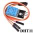 Dht11 Dht-11 Dc 3.3 Volt-5 Volt 3 Pin Temperature And Relative Humidity Sensor Module With Matching Doupont Cable Digital Temperature Humidity Sensor Module For Arduino Raspberry Pi Electronics Circuitry And Parts image