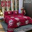 Diamond Touch 5 Piece Premium Twill Cotton Comforter Set (Red Flora Print) image