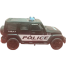 Die Cast Black Police SWAT Metal Toys Car image