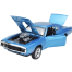 Diecast Mini Auto 1:32 Dodge Charger The Fast And The Furious Alloy Car Models Kids Toys For Children Classic Metal Cars Blue image