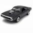 Diecast Mini Auto 1:32 Dodge Charger The Fast And The Furious Alloy Car Models Kids Toys For Children Classic Metal Cars Black image