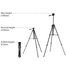 Digipod TR472 Extendable Camera Tripod image