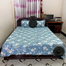 Digital Home Tex Cotton 8.5/7.5 Feet Double Size Bedsheet With Two Pillow Covers - Bed Sheet image